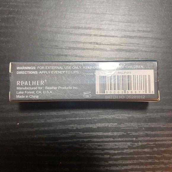 4 for $25 - NEW REALHER Rose Pink Sorry Not Sorry Moisturizing Lipstick - Picture 3 of 3